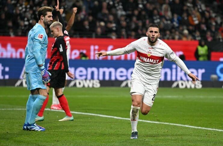Deniz Undav memborong gol saat Stuttgart menang 2-1 atas Frankfurt.