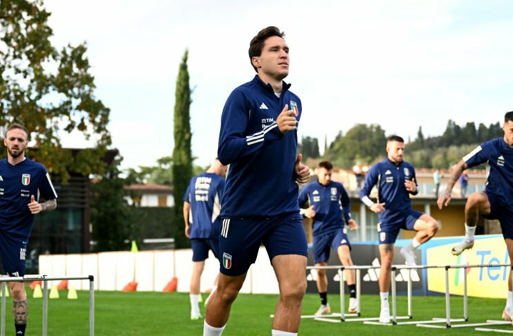 Federico Chiesa - Timnas Italia - Kualifikasi EURO 2024 - Getty Images