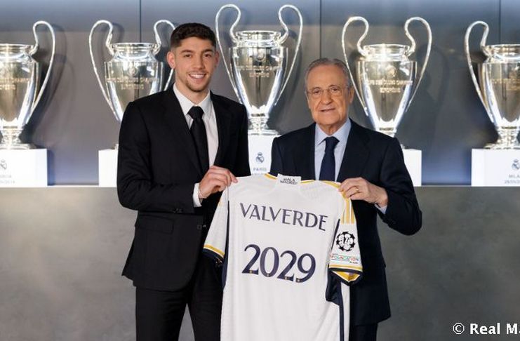 Federico Valverde Tak Pikir Panjang Setelah Real Madrid Tawarkan Kontrak Baru (realmadrid.com)