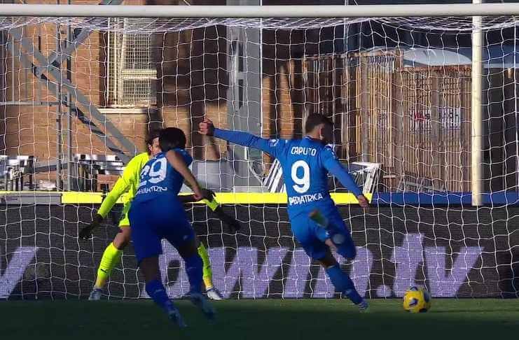 Hasil Liga Italia Hujan 7 Gol Tercipta di Laga Empoli vs Sassuolo - Francesco Caputo (@SerieA)