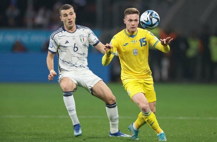 Italia imbang tanpa gol dengan Ukraina.