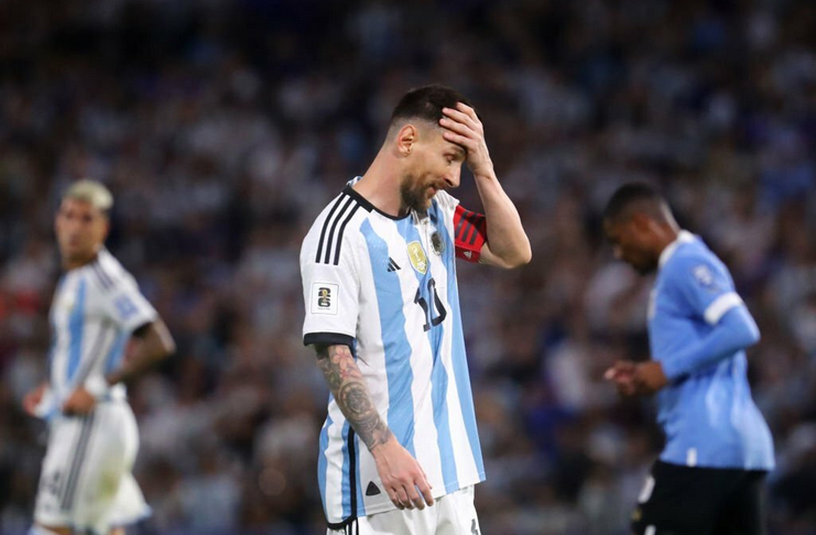 Lionel Messi - Argentina vs Uruguay - Kualifikasi Piala Dunia 2026 - Getty Images 2