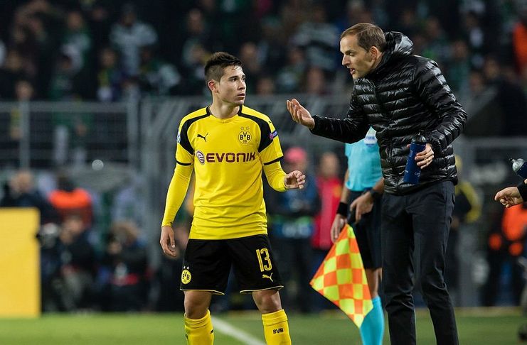 Raphael Guerreiro - Thomas Tuchel - Bayern Munich - Borussia Dortmund - Getty Images 2