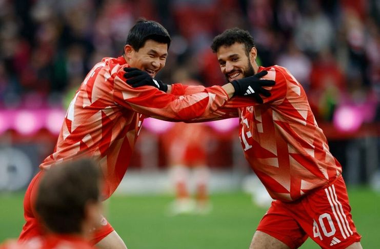 Jamal Musiala cedera Bayern Munich Bayern vs Union Getty Images 2