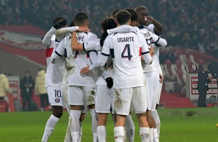PSG menambah keunggulan 1 poin berkat hasil Liga Prancis pekan ke-16.