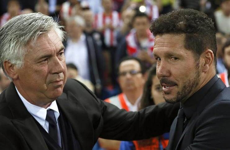 Carlo Ancelotti Ingin Balas Kekalahan Lawan Atletico di Piala Super Spanyol - Diego SImeone (Central Madridista)