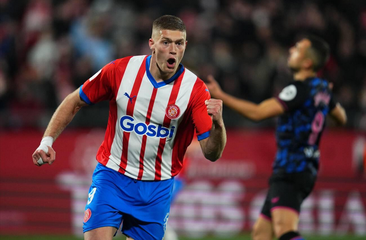 Girona Artem Dovbyk Klasemen Liga Spanyol Alamy