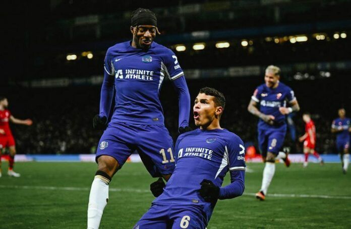 Hasil Piala FA Chelsea Pesta Gol, Newcastle Menangkan Derby Tyne-Wear (@NoniMadueke_) - Noni Madueke - Thiago Silva