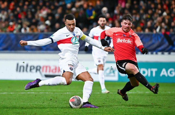 Kylian Mbappe kini tercatat sebagai top scorer PSG di Coupe de France.