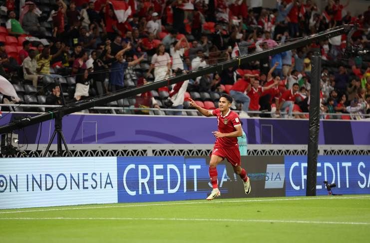 Hasil Timnas Indonesia vs Irak - Marselino Ferdinan