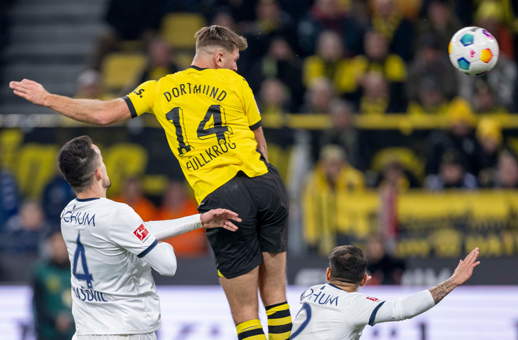 Niclas Fuellkrug hat-trick - Borussia Dortmund - @rnbvb