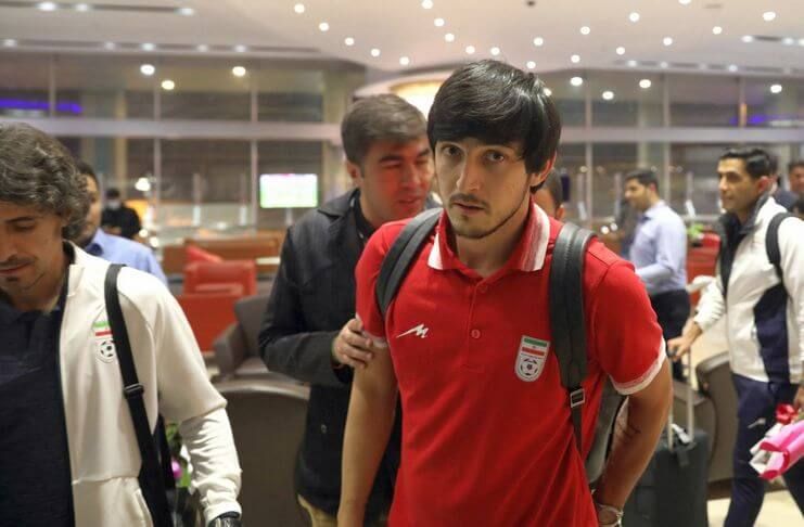 Sardar Azmoun belum dilepas AS Roma saat Iran menghadapi Indonesia.