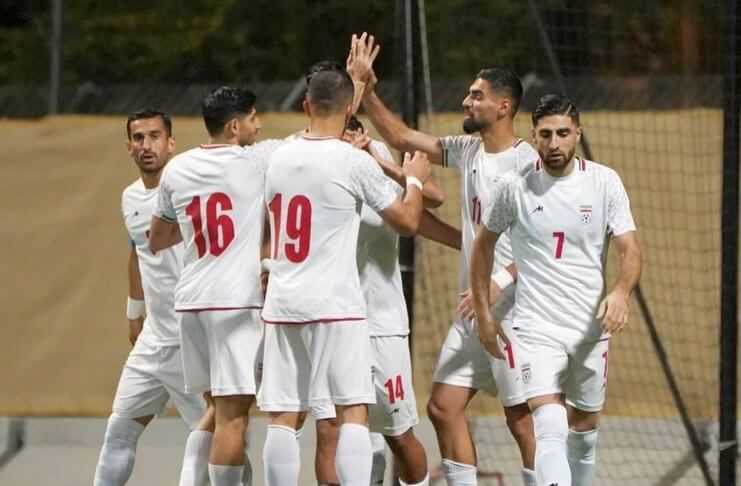 Timnas Iran menang 5-0 atas timnas Indonesia.