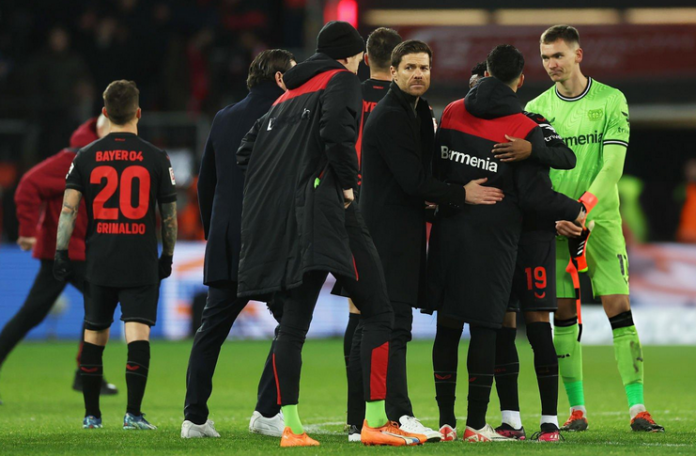 Xabi Alonso - Bayer Leverkusen vs Gladbach - Getty images