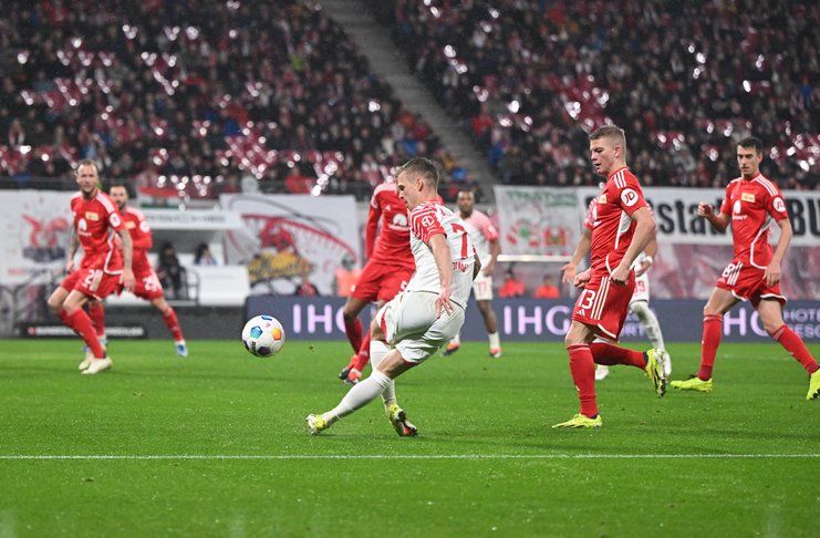 Hasil Liga Jerman RB Leipzig Akhiri Paceklik Kemenangan - Dani Olmo (@RBLeipzig)