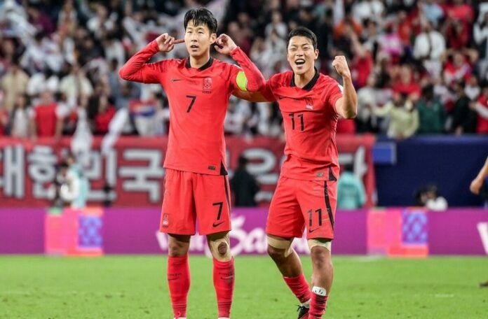 Hasil Piala Asia 2023 Yordania vs Korea Selatan di Semifinal - Son Heung-min - Hwang Hee-chan (AFC)