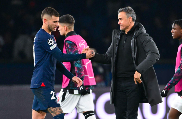 Lucas Hernandez - Paris Saint-Germain - Luis Enrique - Getty Images 2