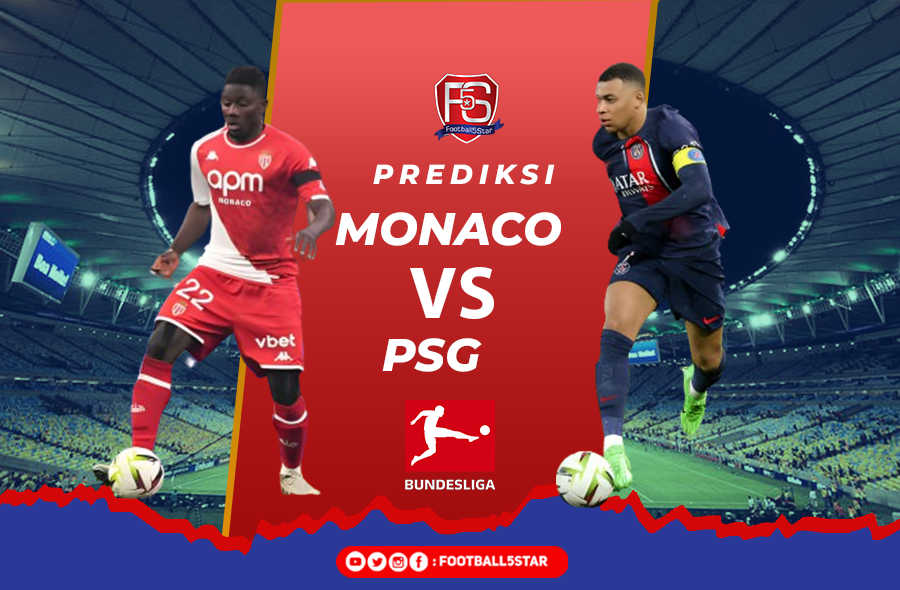 Prediksi AS Monaco vs Paris Saint-Germain
