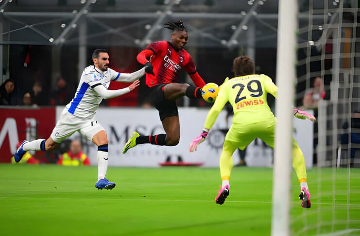 Rafael Leao menghiasi giornata ke-26 Liga Italia dengan gol spektakuler.