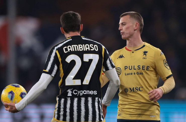 Albert Gudmundsson Juventus vs Genoa Alamy