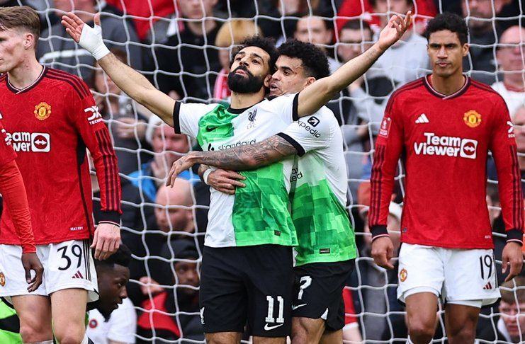 Hasil Piala FA Man United Kalahkan Liverpool Secara Dramatis - Mohamed Salah (@EmiratesFACup)