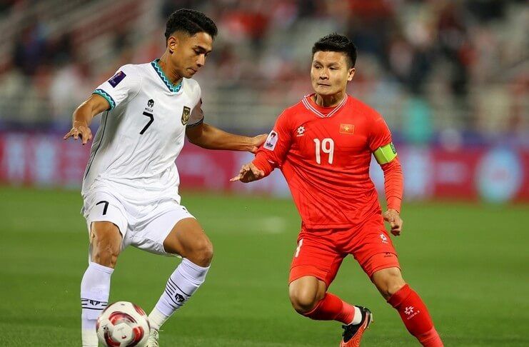 Laga Indonesia vs Vietnam di Piala Asia 2023 berakhir 1-0 untuk Indonesia.