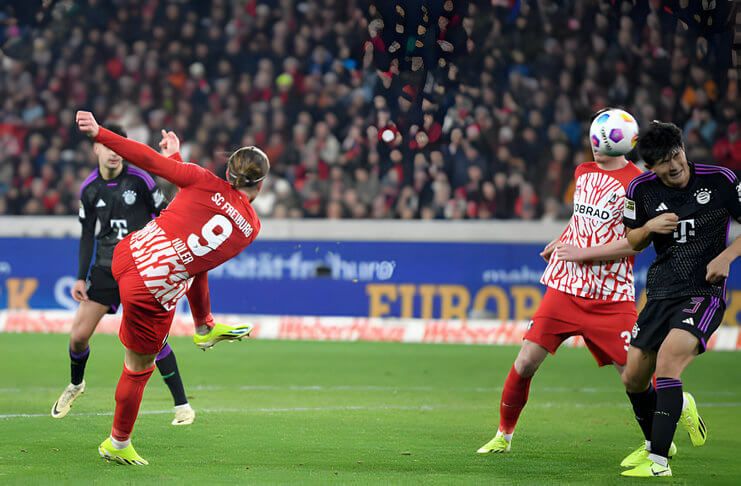 Lucas Hoeler membuat laga Freiburg vs Bayern pada spieltag ke-24 Liga Jerman berakhir imbang.
