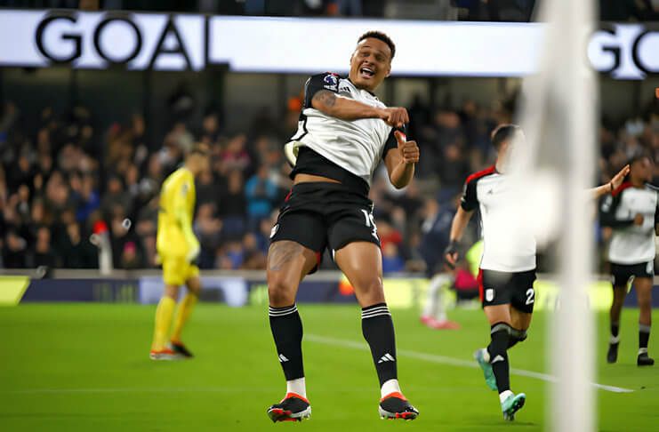 Rodrigo Muniz mencetak 7 gol dalam 7 laga terakhir Fulham berkat brace di gawang Tottenham Hotspur.