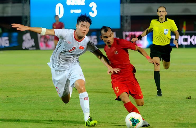 Satu-satunya kemenangan tandang Vietnam atas Indonesia diraih di Stadion Kapten I Wayan Dipta.