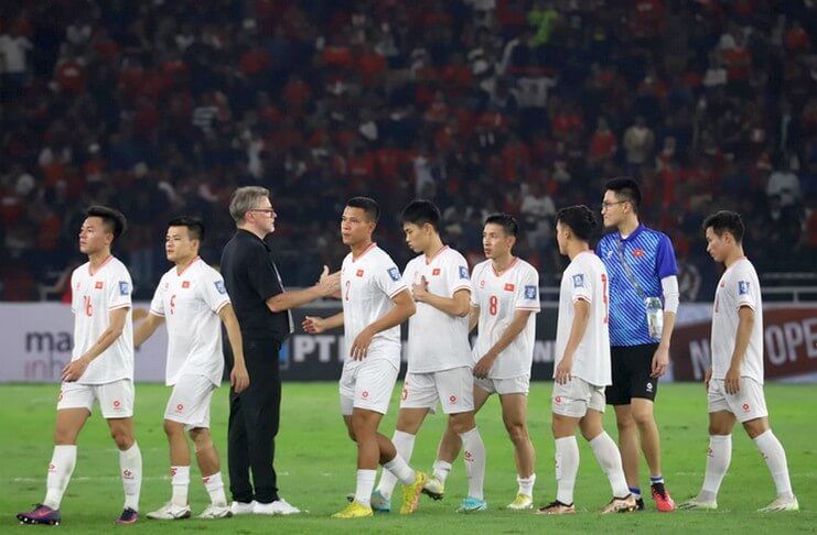 Timnas Vietnam menelan 9 kekalahan dalam 10 laga terakhir di bawah asuhan Philippe Troussier.