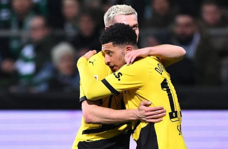 Werder Bremen vs Borussia Dortmund Jadon Sancho Akhirnya Cetak Gol (@aritrabvb1909)