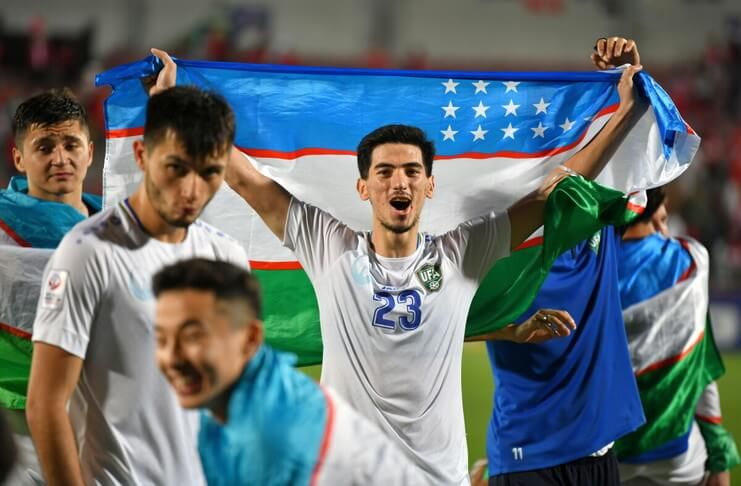 Abdurauf Buriev sangat senang timnas U-23 Uzbekistan lolos ke Olimpiade Paris 2024.