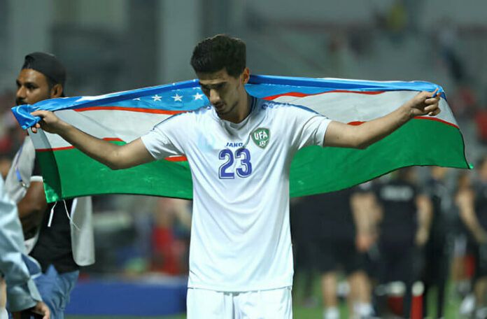 Abdurauf Buriev tak terlena kemenangan timnas U-23 Uzbekistan atas timnas U-23 Indonesia.