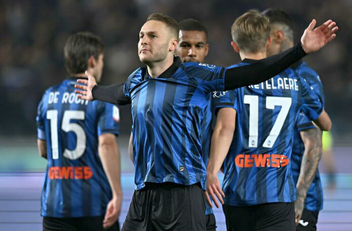 Atalanta menang 4-1 atas Fiorentina pada leg II semifinal Coppa Italia.