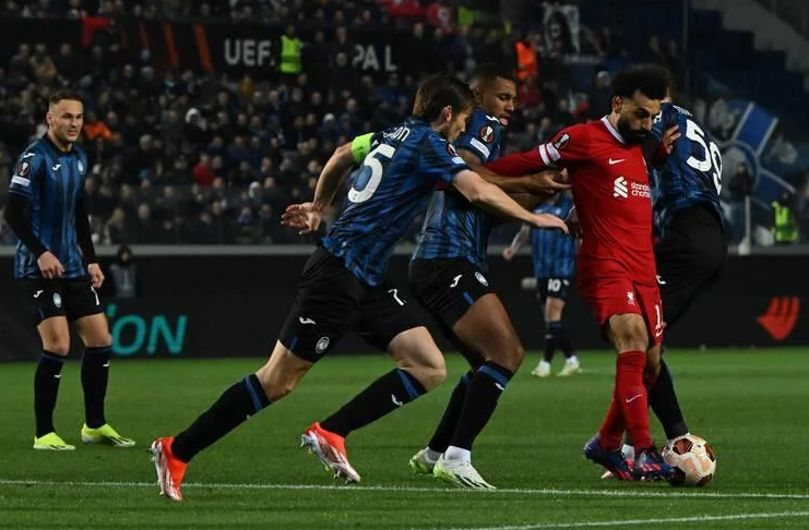Atalanta vs Liverpool - Gian Piero Gasperini - Semifinal Liga europa - Alamy 2