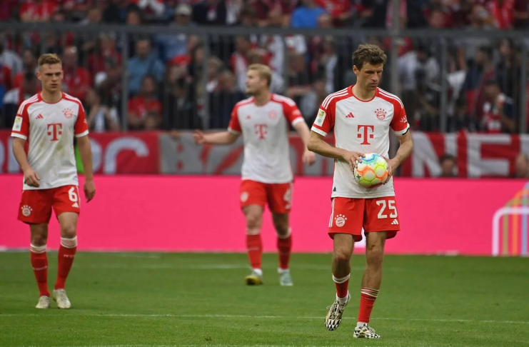 Bayern Munich - Thomas Mueller - Perempat final Liga Champions - Alamy 2