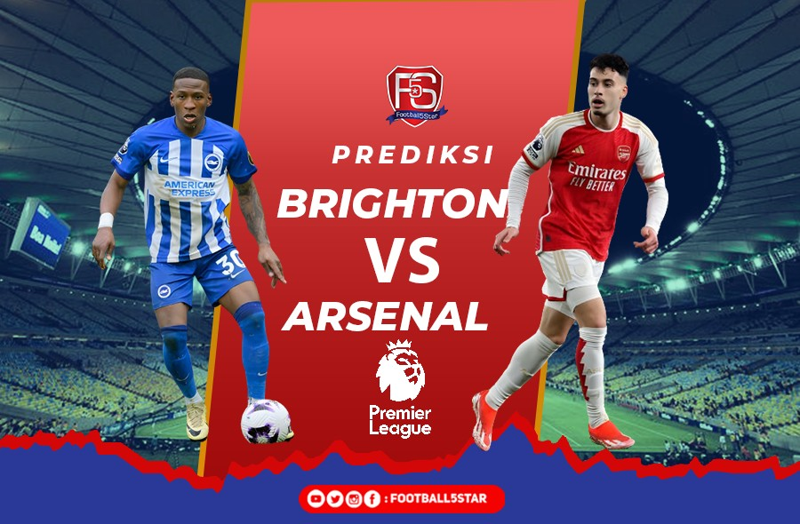 Brighton vs Arsenal - Prediksi Liga Inggris pekan ke-32 2