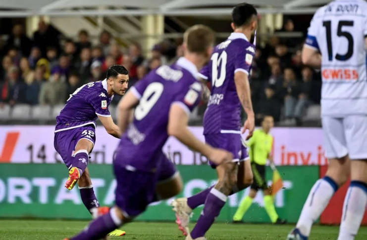 Fiorentina vs Atalanta - Semifinal Coppa Italia - Alamy