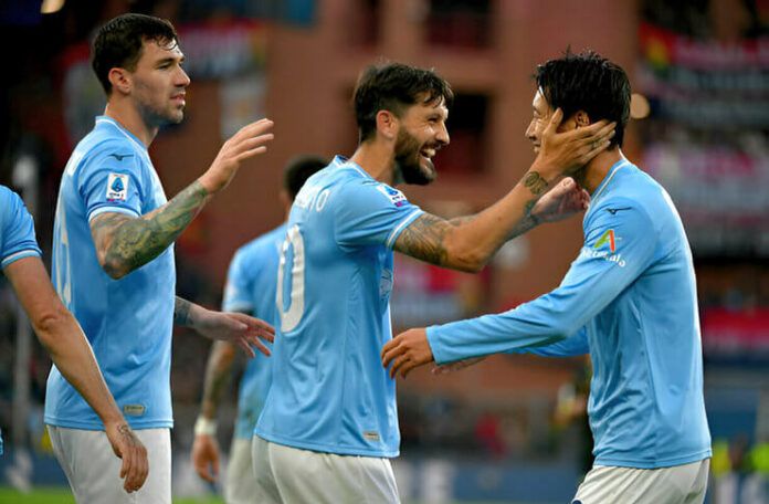 Lazio memetik kemenangan 1-0 di kandang Genoa pada giornata ke-33 Liga Italia.