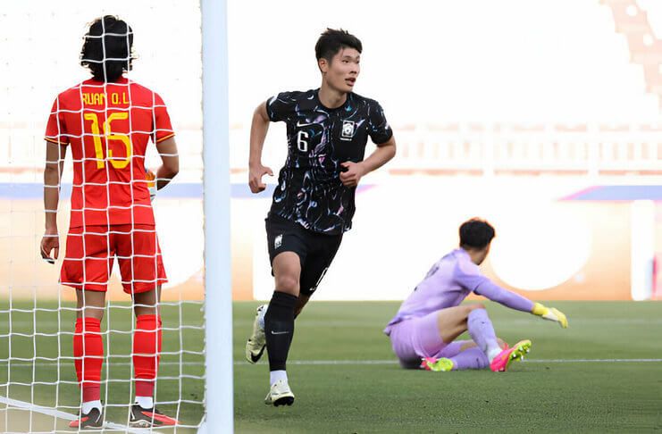 Lee Young-jun mencetak 3 dari 4 gol timnas U-23 Korsel pada fase grup Piala Asia U-23 2024.