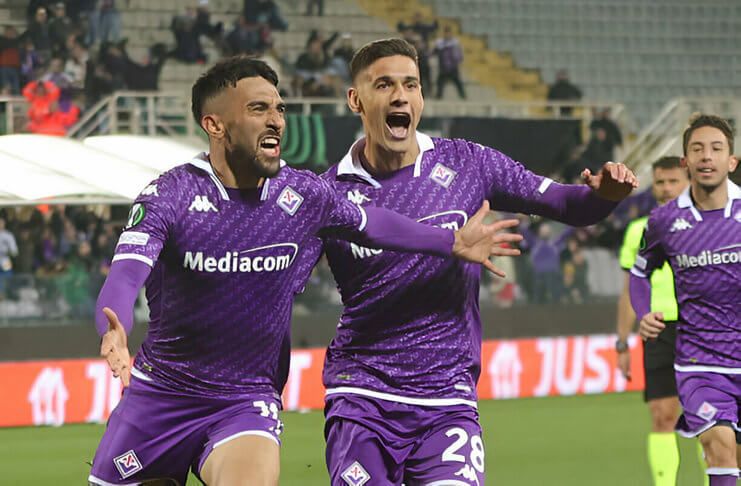Nicolas Gonzalez membawa Fiorentina lolos ke semifinal Conference League.