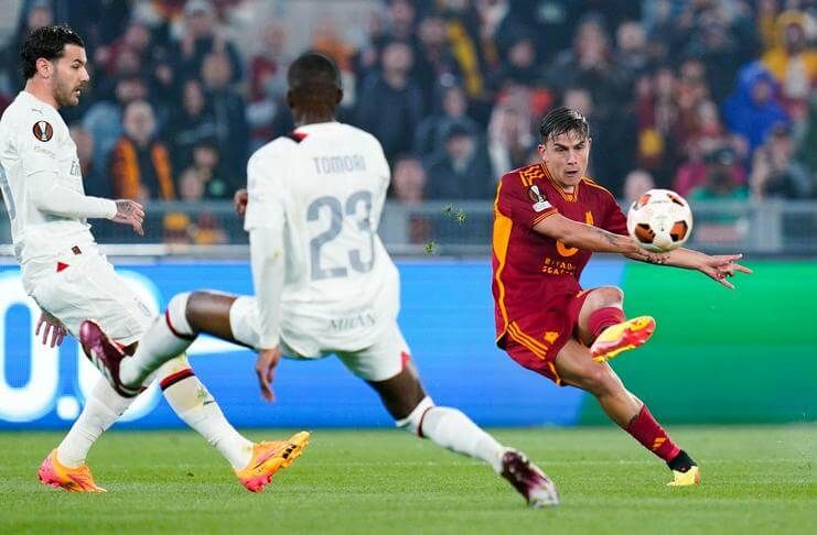 Paulo Dybala mencetak gol yang membawa AS Roma lolos ke semifinal Liga Europa.
