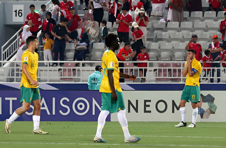 Peluang timnas U-23 Australia untuk lolos ke perempat final sangat tipis setelah kalah dari timnas U-23 Indonesia.