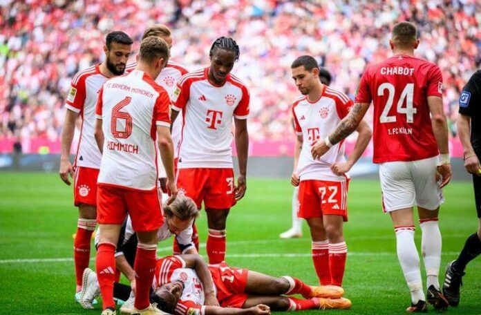 Satu per satu pemain Bayern Munich tumbang jelang laga melawan Arsenal.