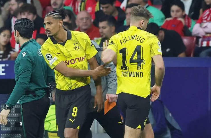 Sebastien Haller - Borussia Dortmund - Alamy 2