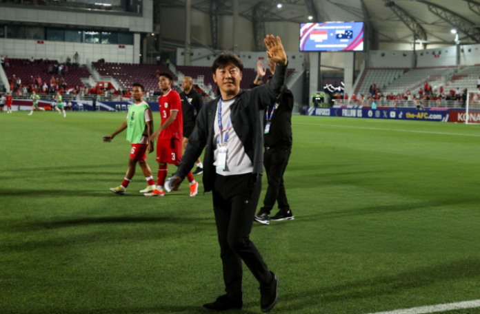 Shin Tae-yong - Timnas U-23 Indonesia - Piala AFC U-23 - Getty Images