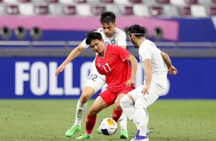 Timnas U-23 Vietnam diakui Hoang Anh Tuan inferior dari timnas U-23 Uzbekistan.