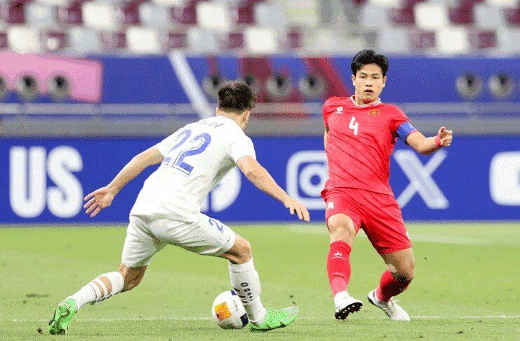 Timnas U-23 Vietnam disebut Hoang Anh Tuan memang kalah kelas dari Uzbekistan.