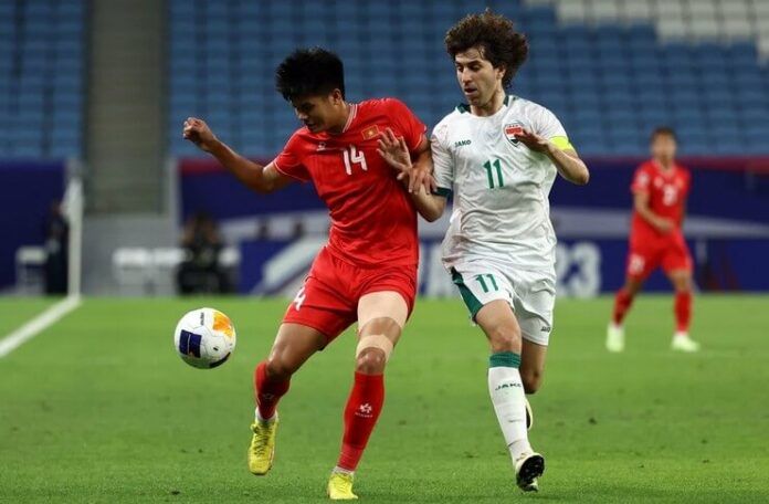Timnas U-23 Vietnam tak dapat melewati adangan timnas U-23 Irak di perempat final Piala Asia U-23 2024.