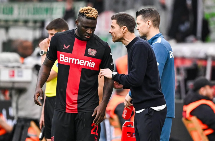 Victor Boniface - striker Bayer Leverkusen - Alamy 3